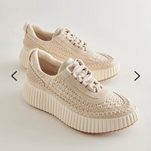 DOLCE VITA DOLEN SANDSTONE KNIT WOMENS SHOE SIZE 8.5